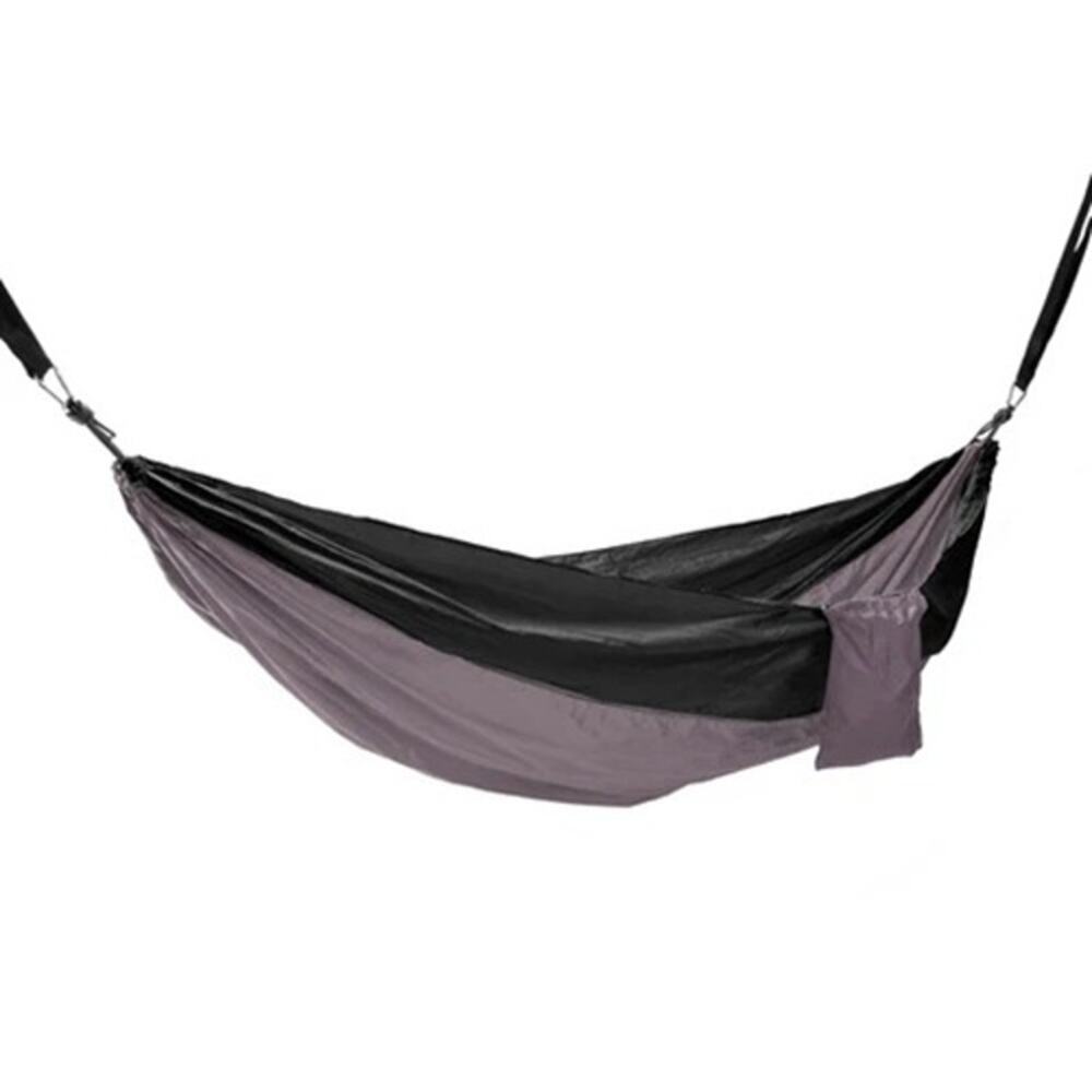 NEW basecamp Travel hammock Black Gray with Straps